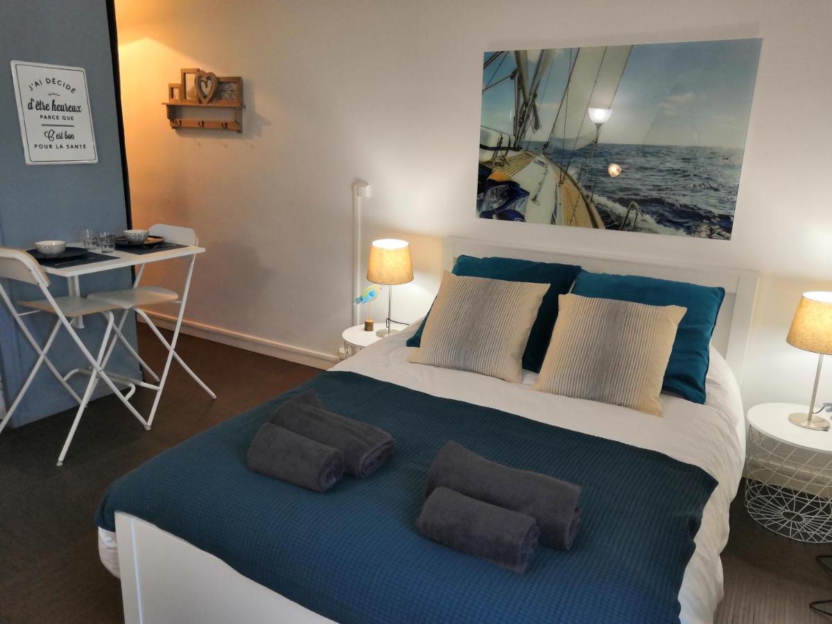Escale Dieppe Gambetta - Appart Et Studios 2-6 Personnes Vue Ville Et Mer Экстерьер фото
